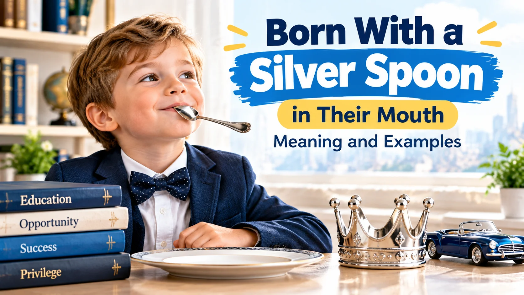 Born With a Silver Spoon in Their Mouth, Meaning and Examples