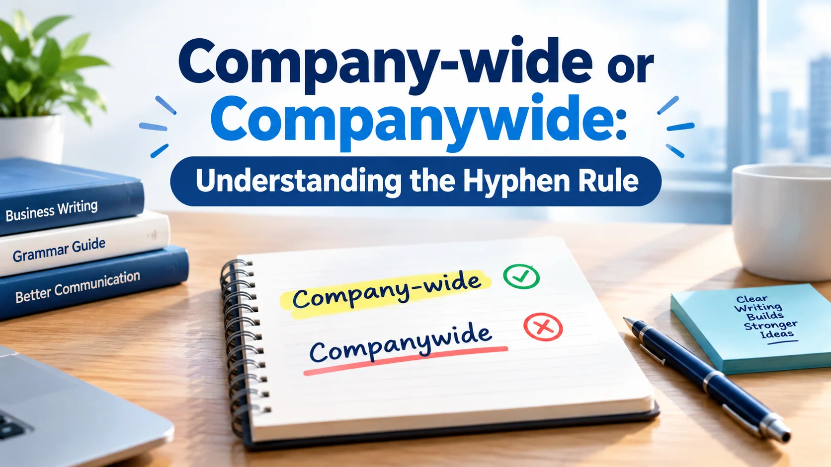 Company-wide or Companywide: Understanding the Hyphen Rule