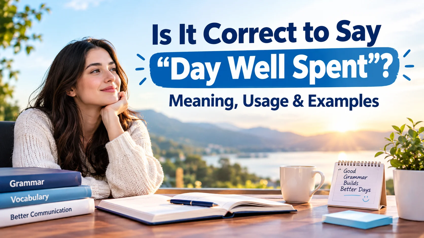 Is It Correct to Say “Day Well Spent”? Meaning, Usage & Examples