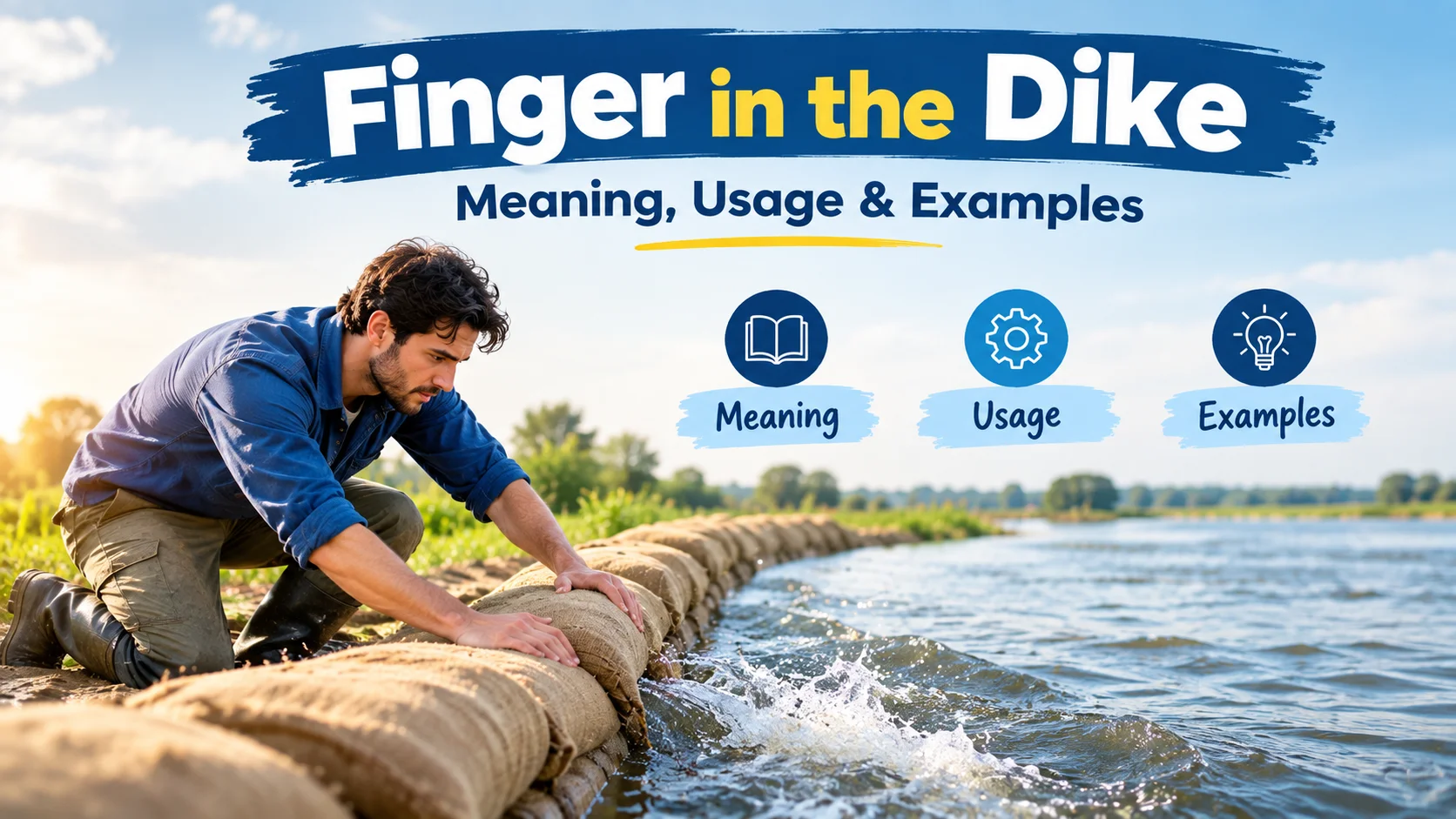 Finger in the Dike, Meaning, Usage & Examples
