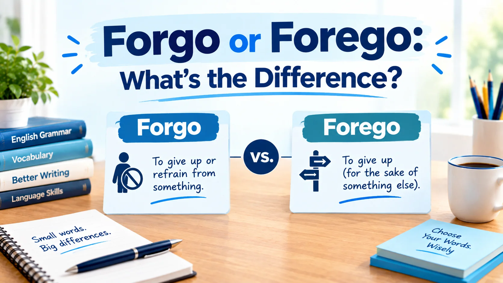 Forgo or Forego: What’s the Difference?