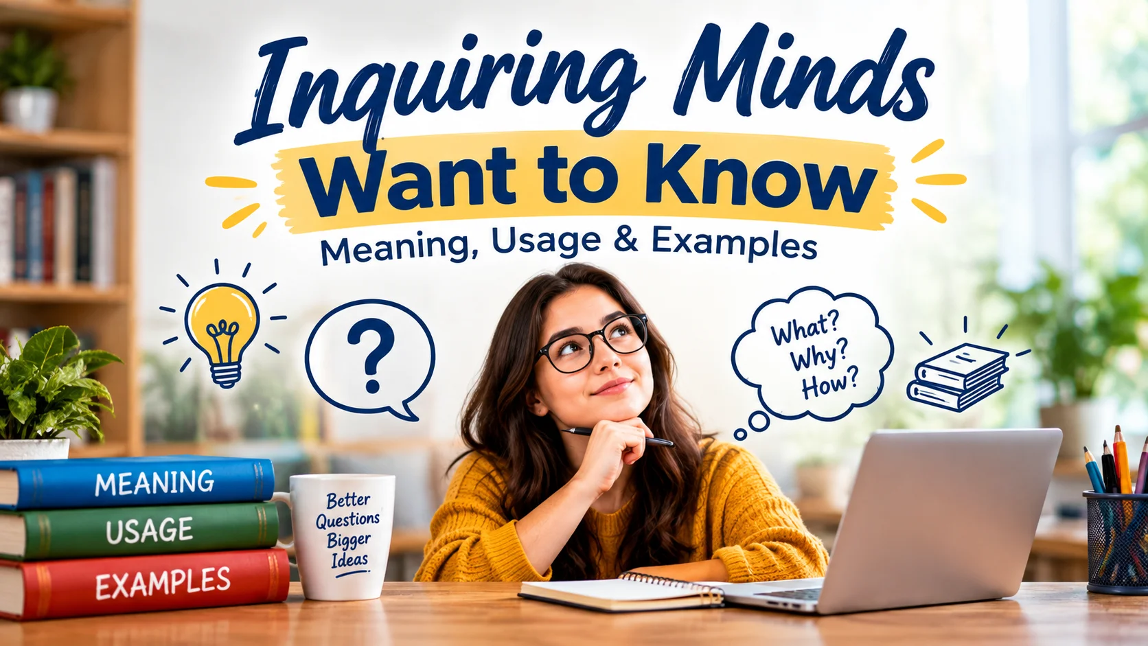 Inquiring Minds Want to Know, Meaning, Usage & Examples