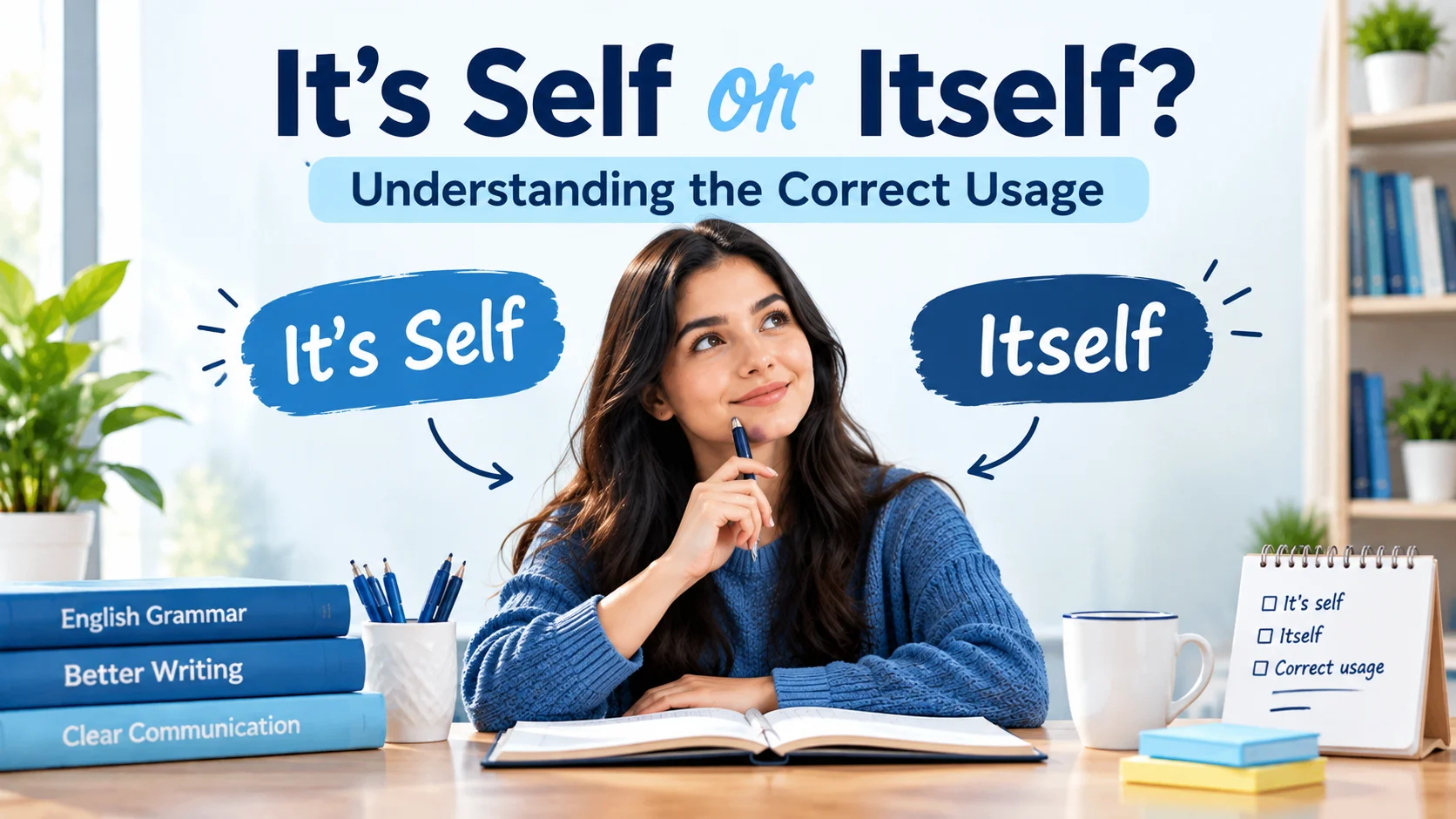 It’s Self or Itself? Understanding the Correct Usage