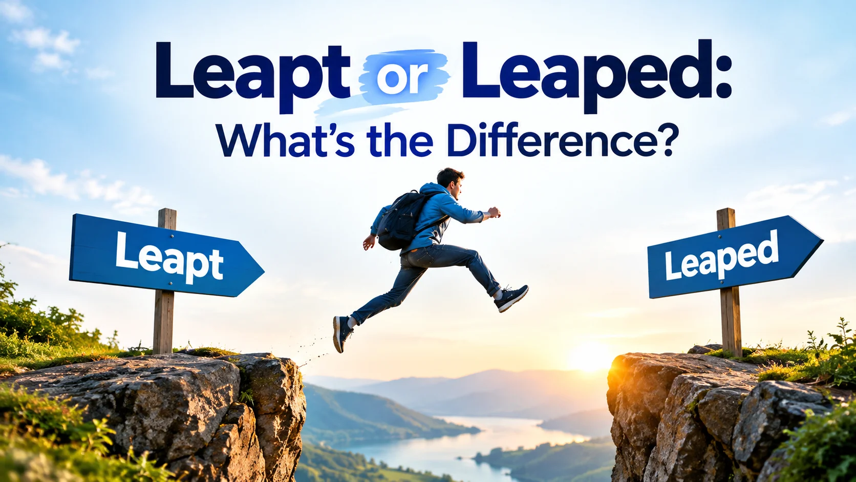 Leapt or Leaped: What’s the Difference?