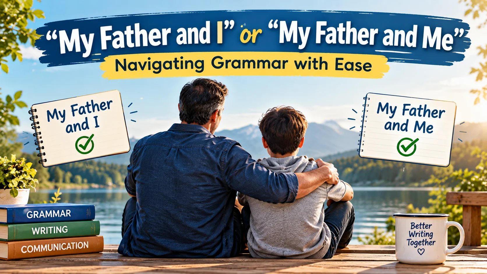 “My Father and I” or “My Father and Me”: Navigating Grammar with Ease