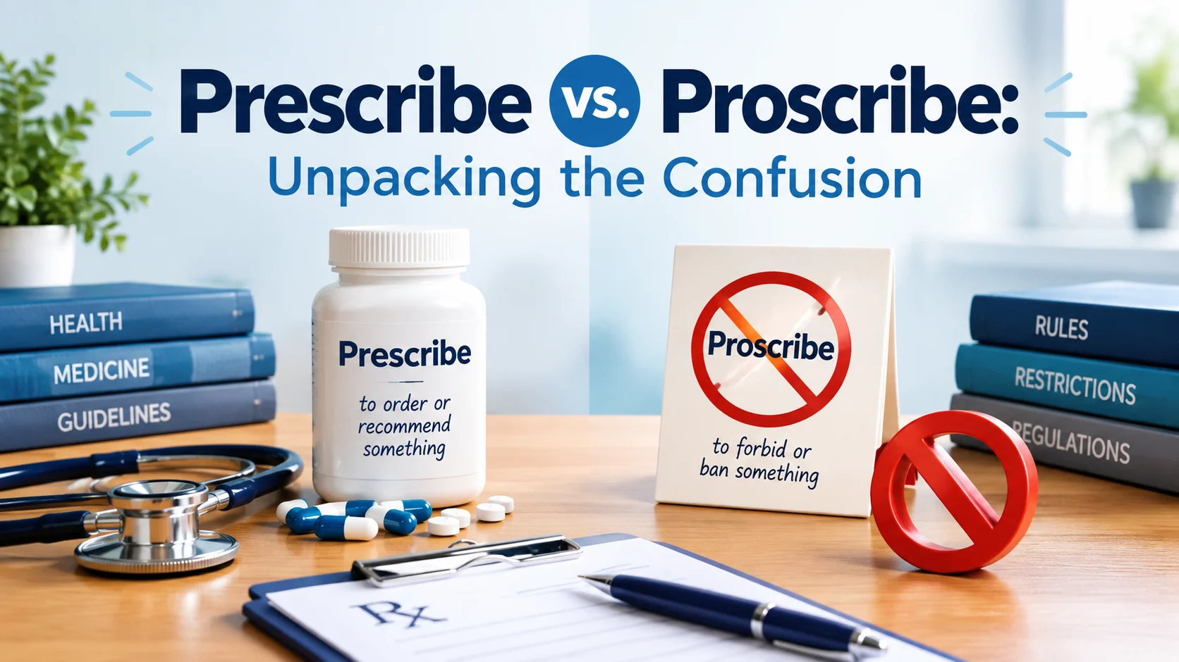 Prescribe vs. Proscribe: Unpacking the Confusion