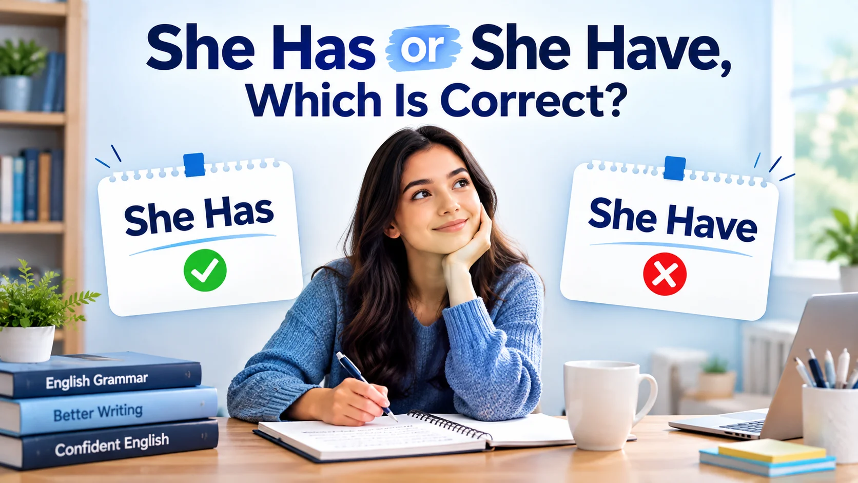 She Has or She Have, Which Is Correct?