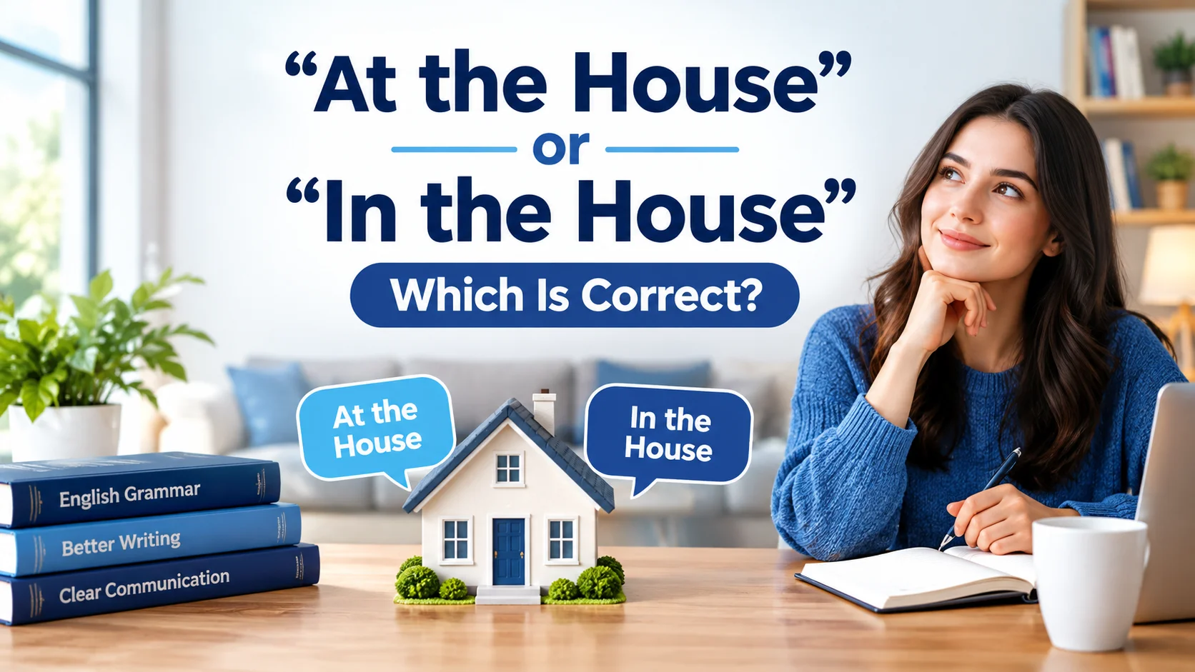 “At the House” or “In the House”: Which Is Correct?