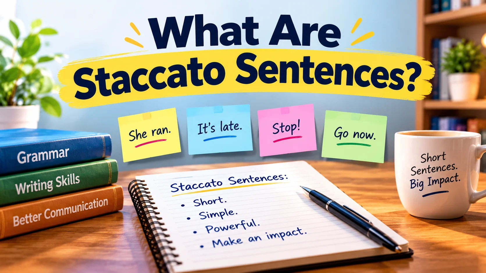 What Are Staccato Sentences?