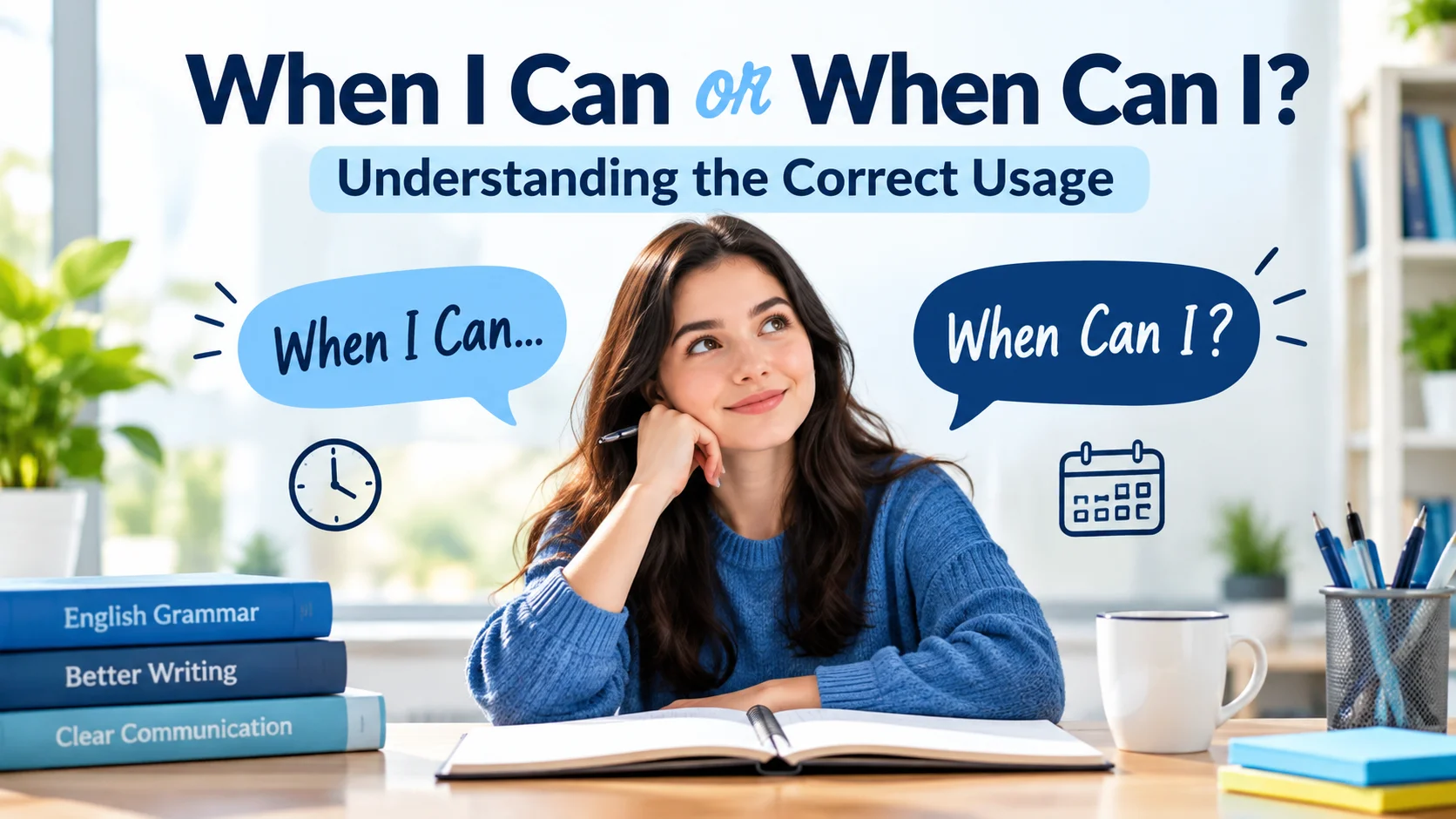 When I Can or When Can I? Understanding the Correct Usage