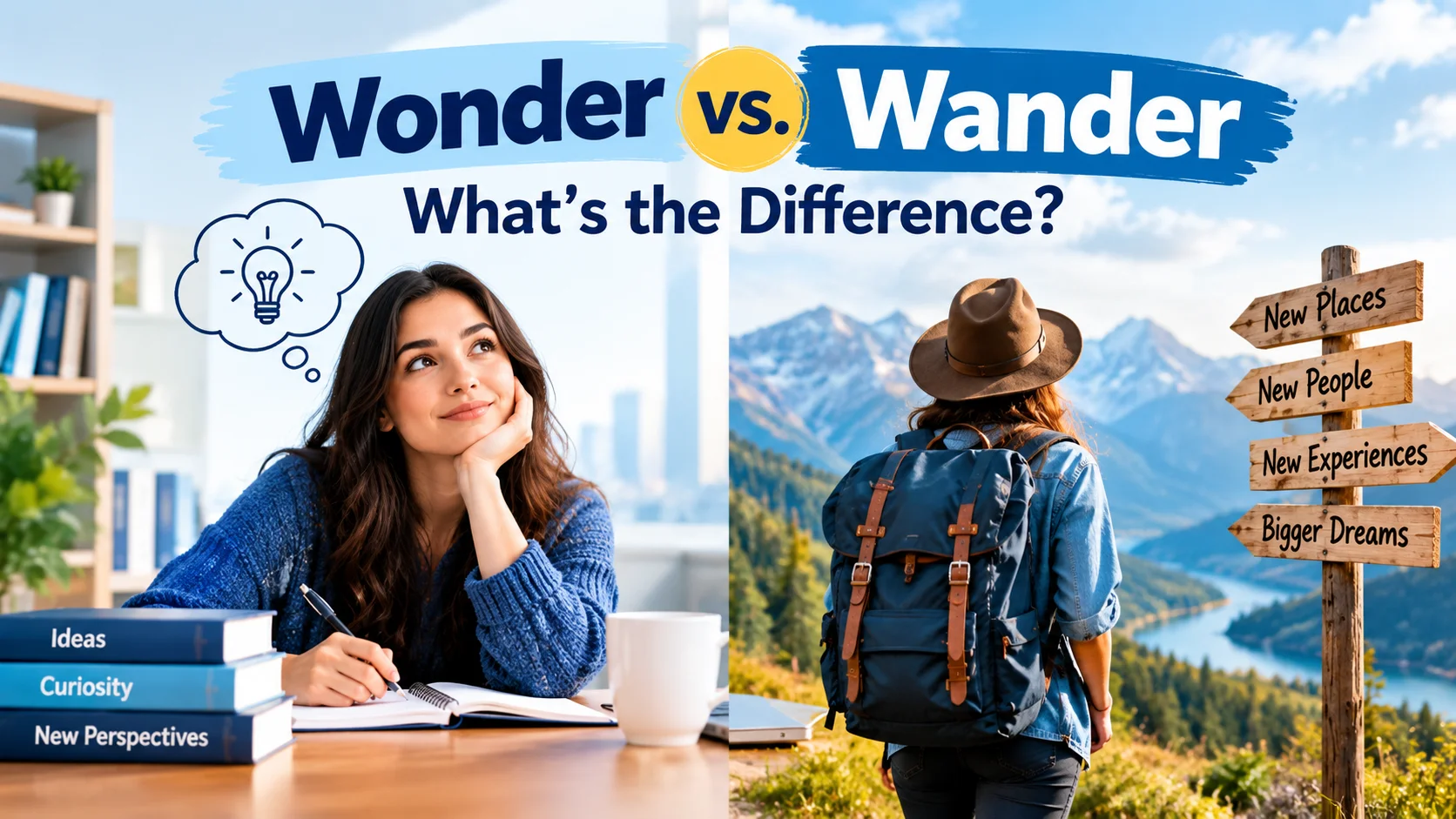 Wonder vs. Wander: What’s the Difference?
